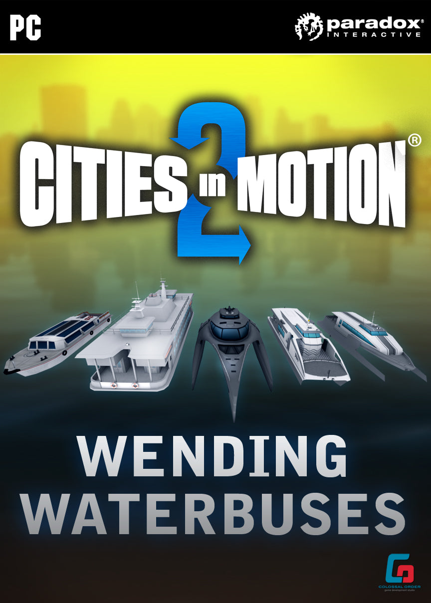 (Removed) Cities in Motion 2: Wending Waterbuses Steam Key Global