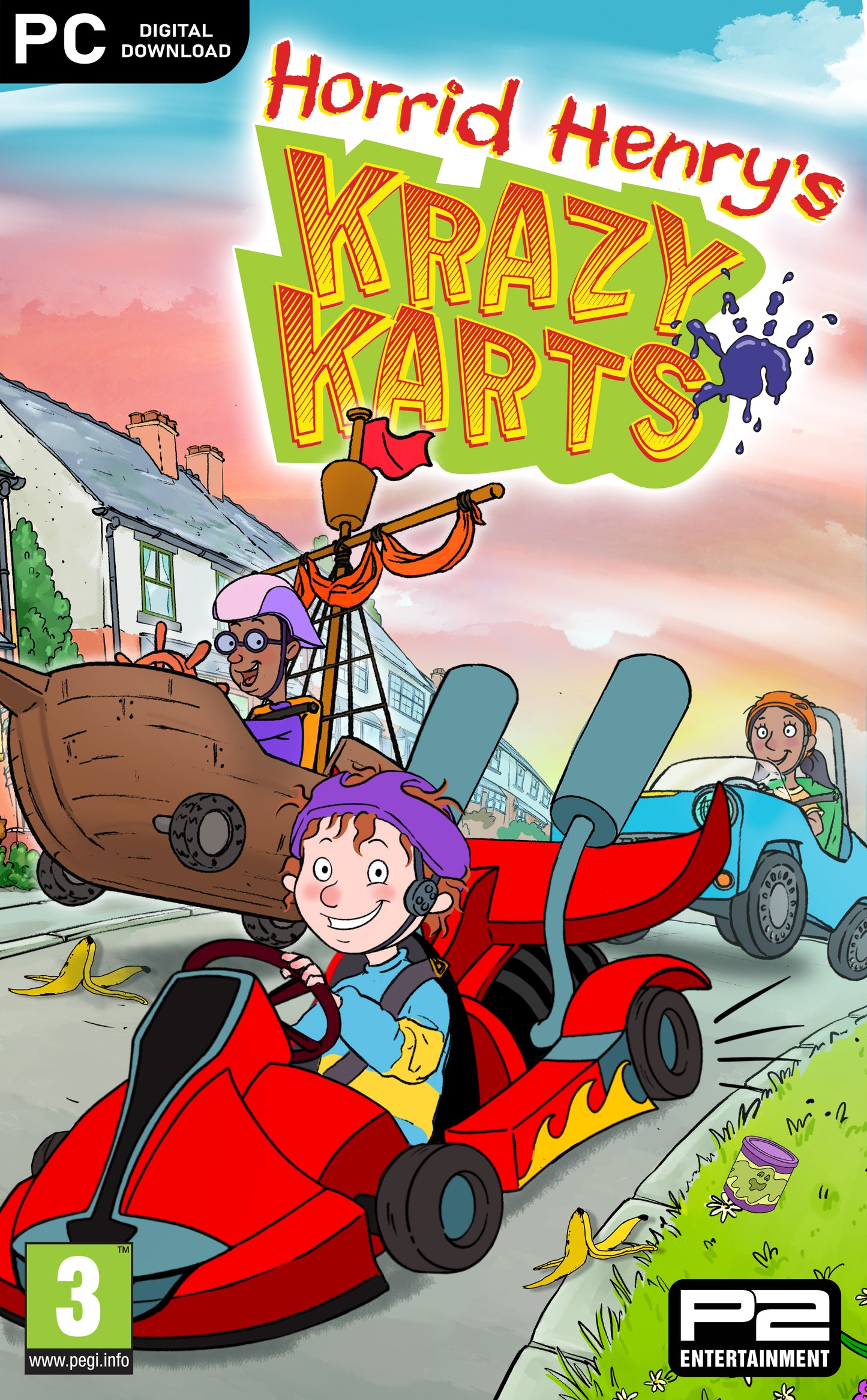 Horrid Henry's Krazy Karts Steam Key Global