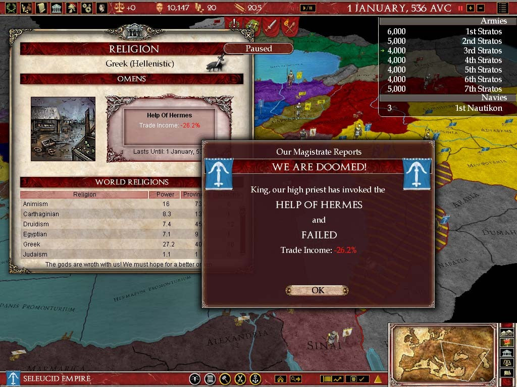 (Removed) Europa Universalis: Rome - Gold Edition Steam Key Global
