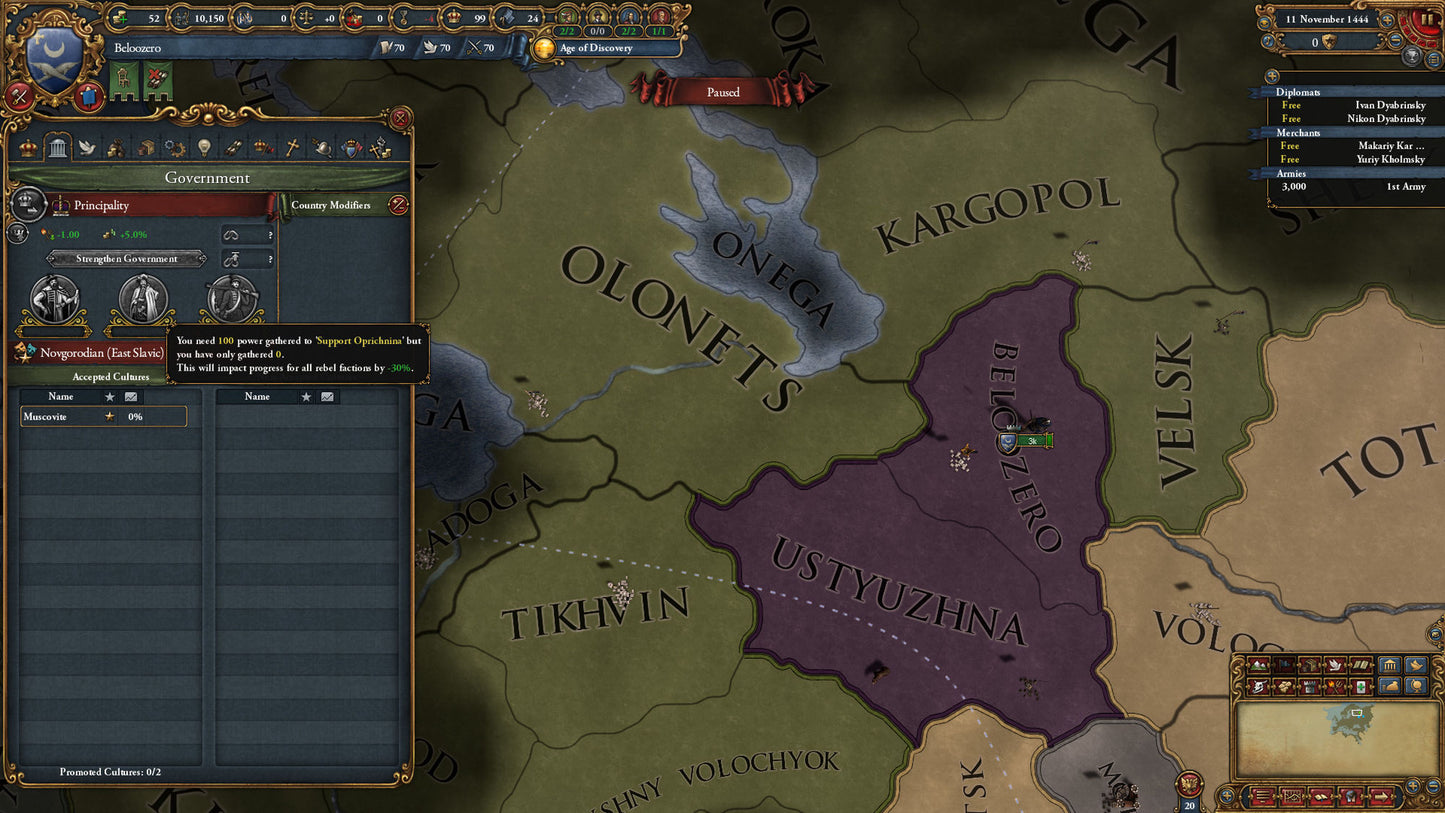 (Removed) Europa Universalis IV: Third Rome - Immersion Pack Steam Key Global