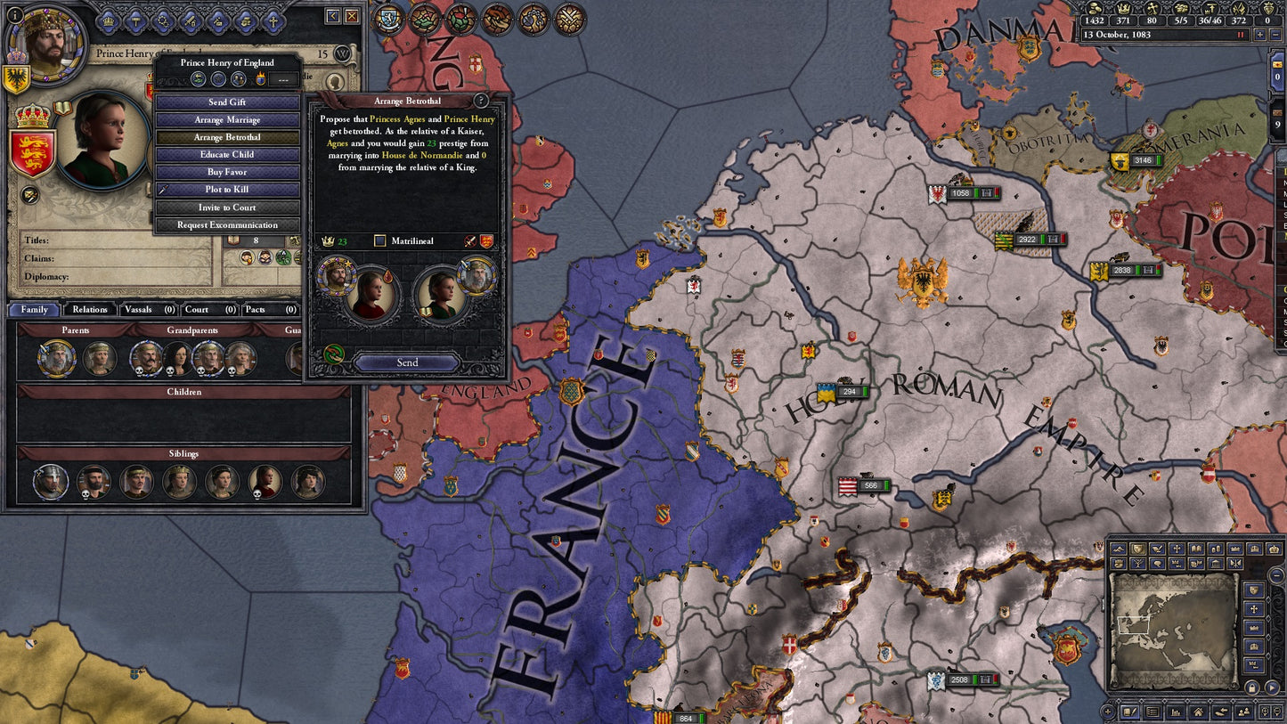 (Removed) Crusader Kings II: Conclave Expansion Steam Key Global