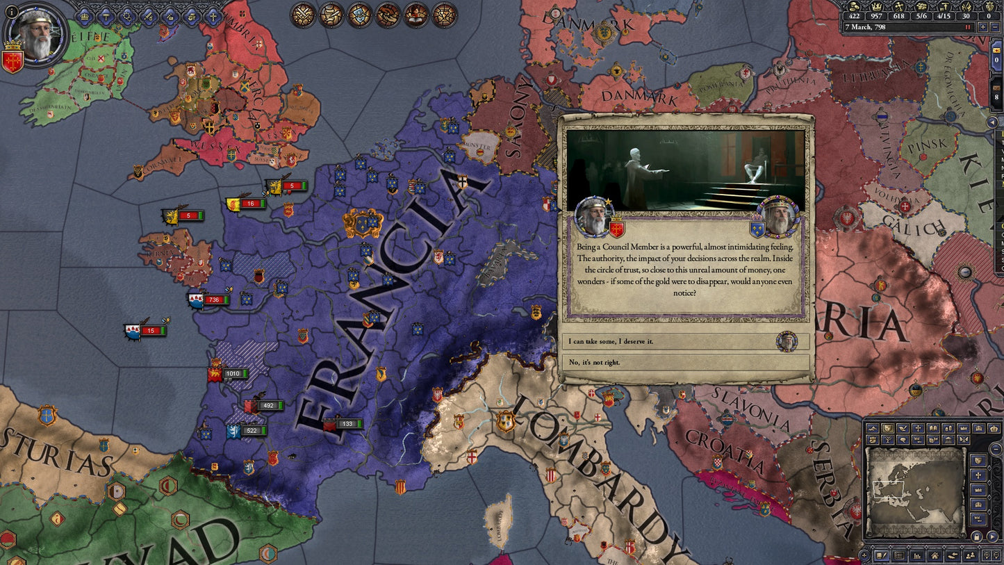 (Removed) Crusader Kings II: Conclave Expansion Steam Key Global