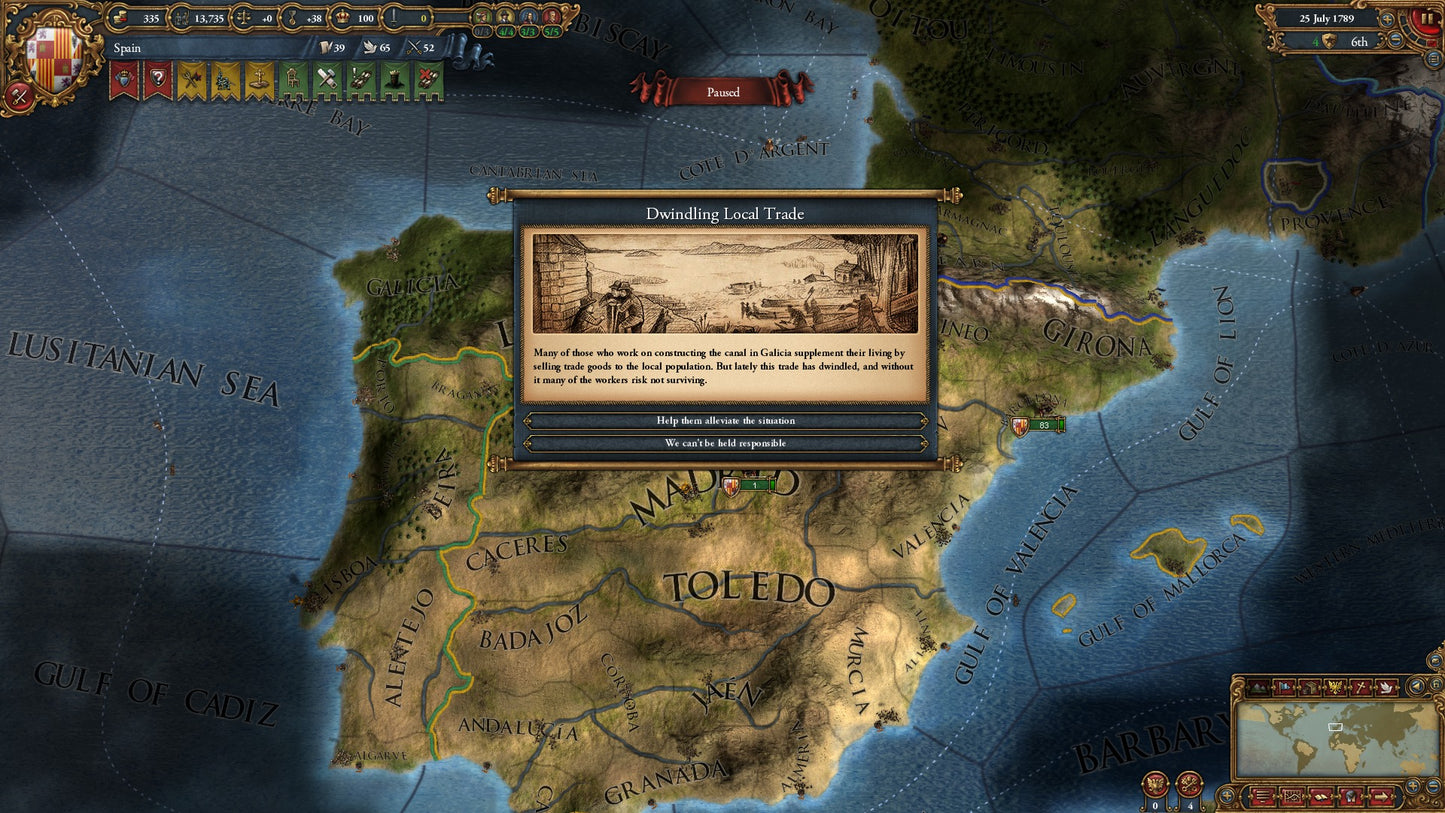 (Removed) Europa Universalis IV: Wealth of Nations - Expansion Steam Key Global