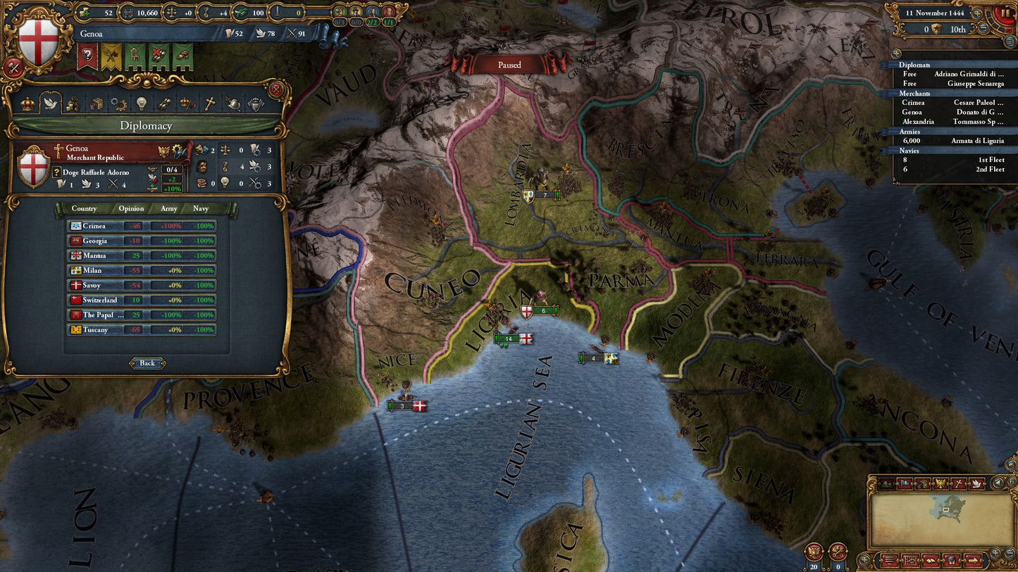 (Removed) Europa Universalis IV: Wealth of Nations - Expansion Steam Key Global