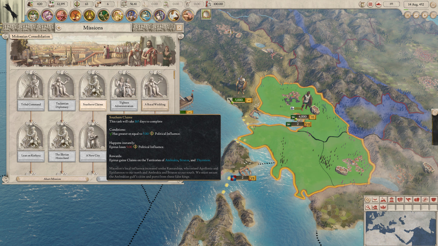 (Removed) Imperator Rome - Epirus Content Pack Steam Key Global