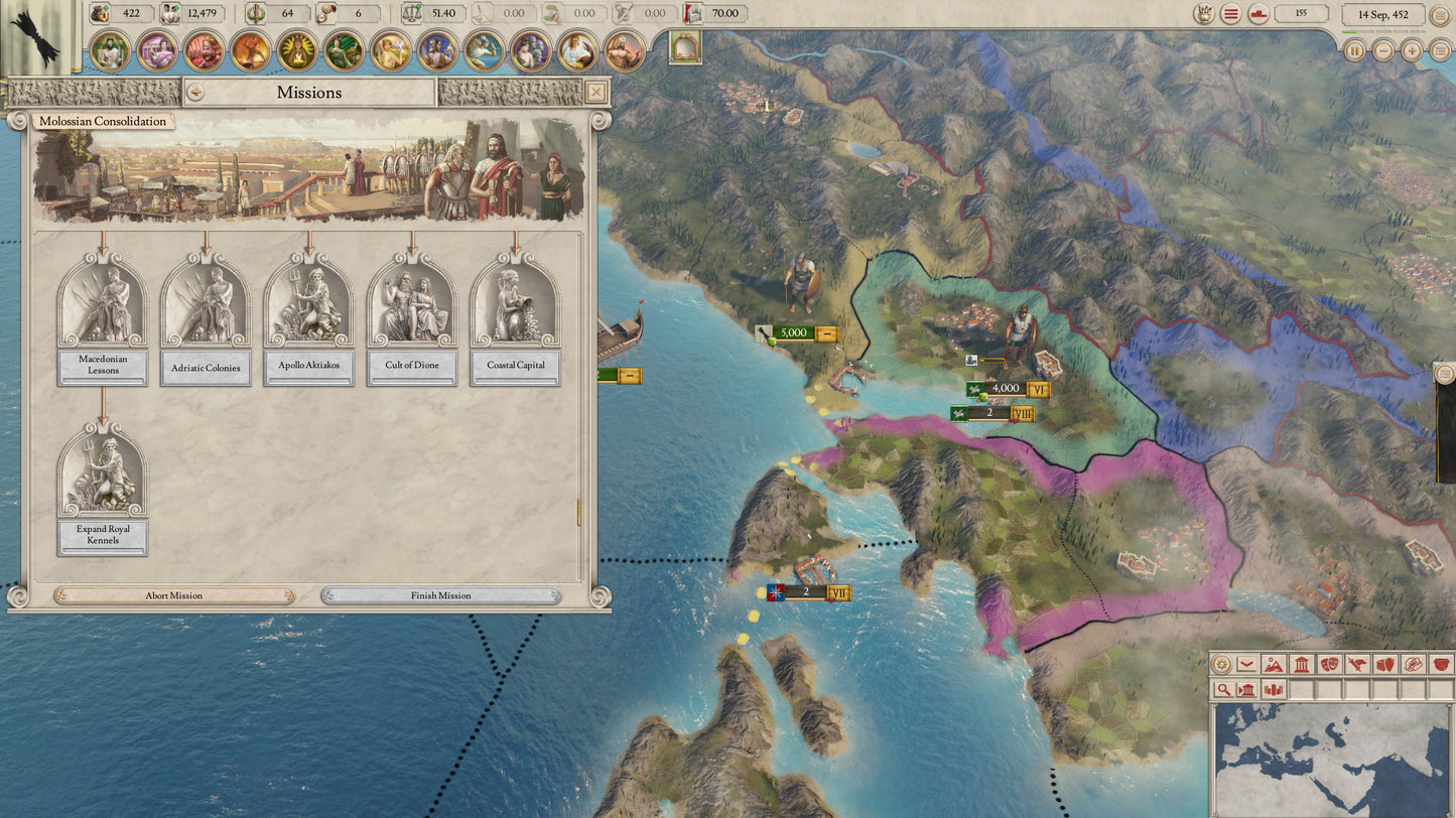 (Removed) Imperator Rome - Epirus Content Pack Steam Key Global