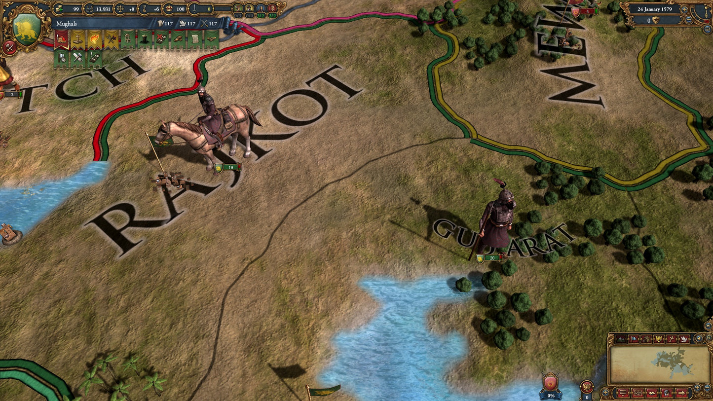 (Removed) Europa Universalis IV: Indian Subcontinent Unit Pack Steam Key Global