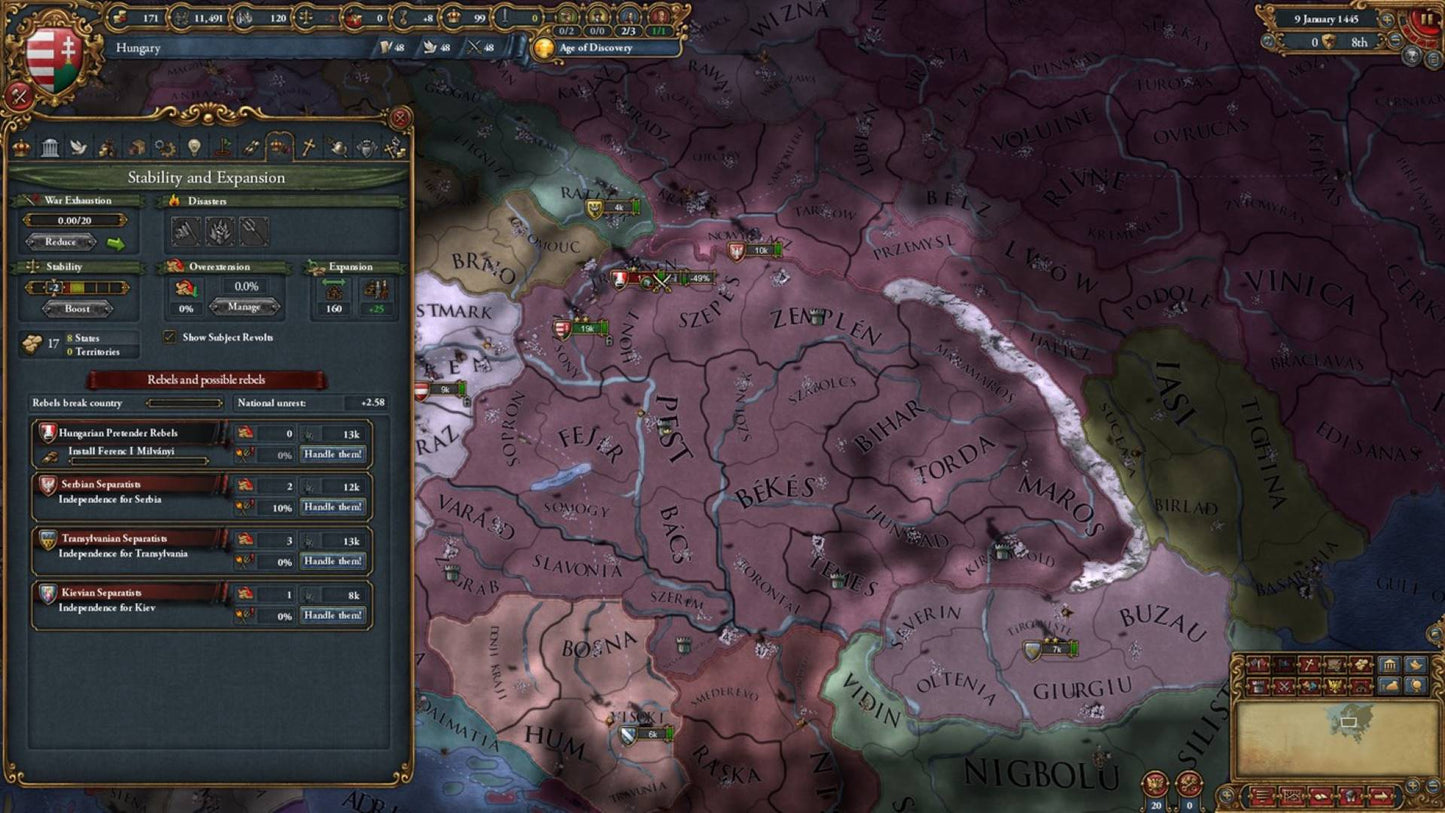 (Removed) Europa Universalis IV: Mare Nostrum - Content Pack Steam Key Global