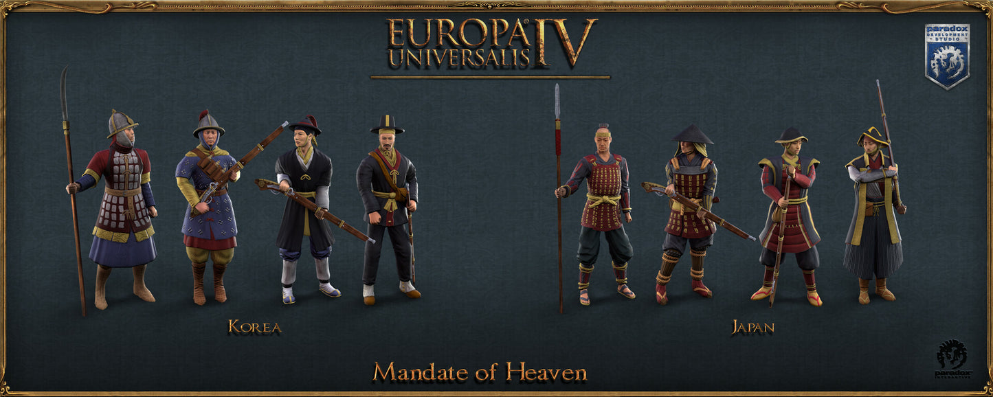 (Removed) Europa Universalis IV: Mandate of Heaven -Content Pack Steam Key Global