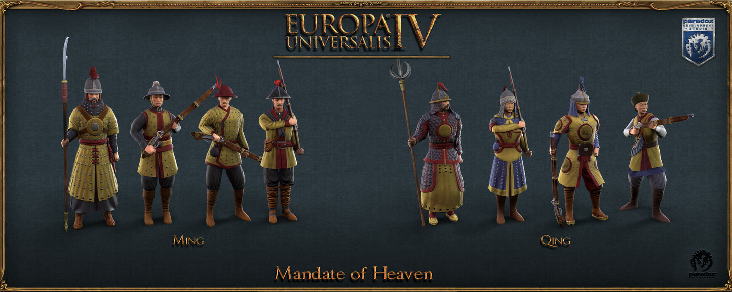 (Removed) Europa Universalis IV: Mandate of Heaven -Content Pack Steam Key Global
