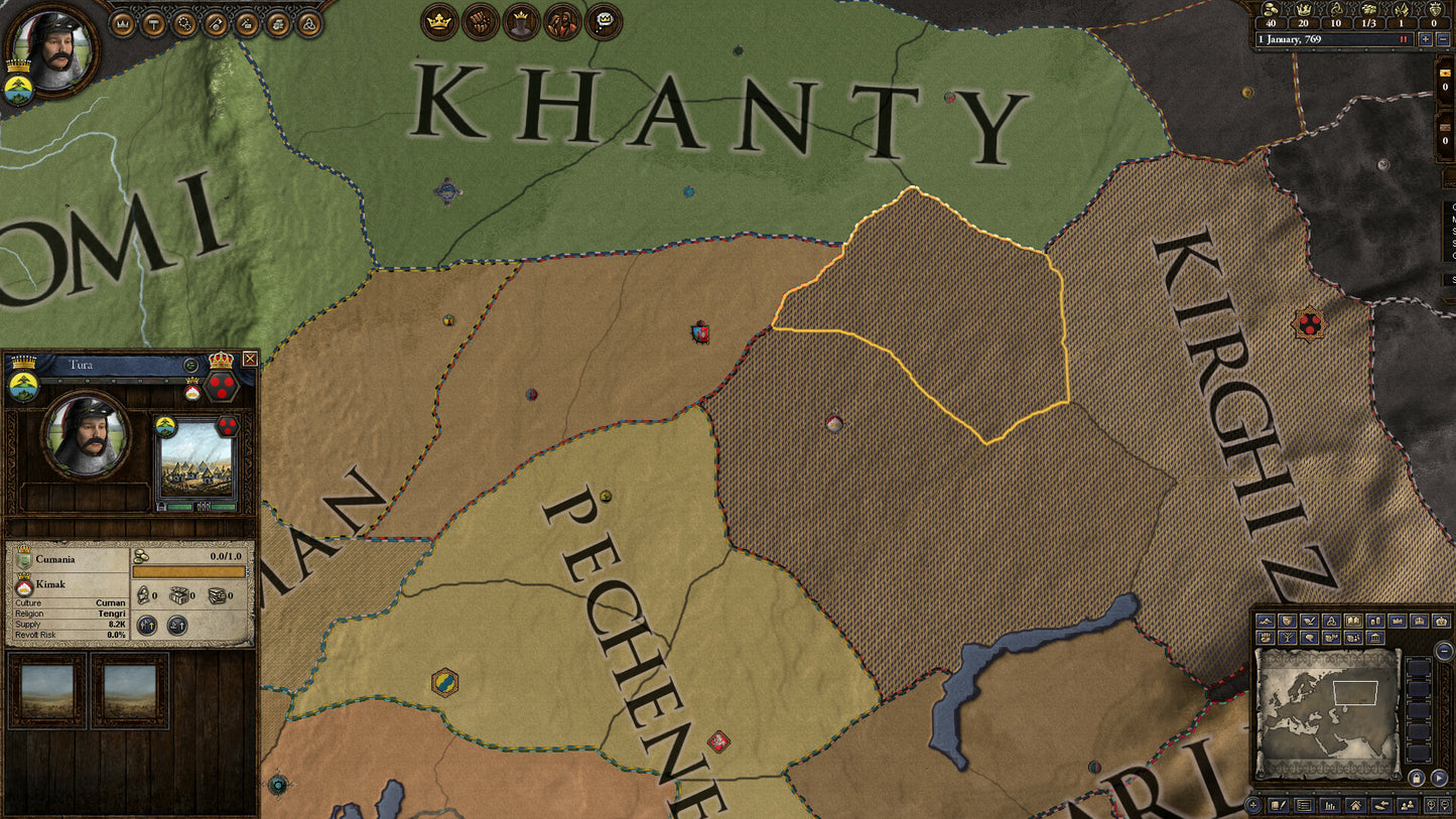(Removed) Crusader Kings II: Horse Lords - Content Pack Steam Key Global