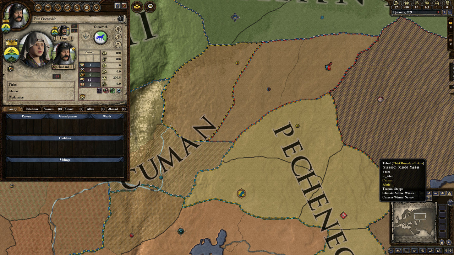 (Removed) Crusader Kings II: Horse Lords - Content Pack Steam Key Global