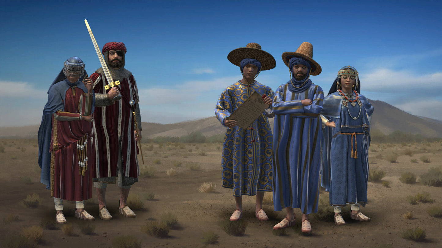 Crusader Kings III - Content Creator Pack: North African Attire Steam Key Global