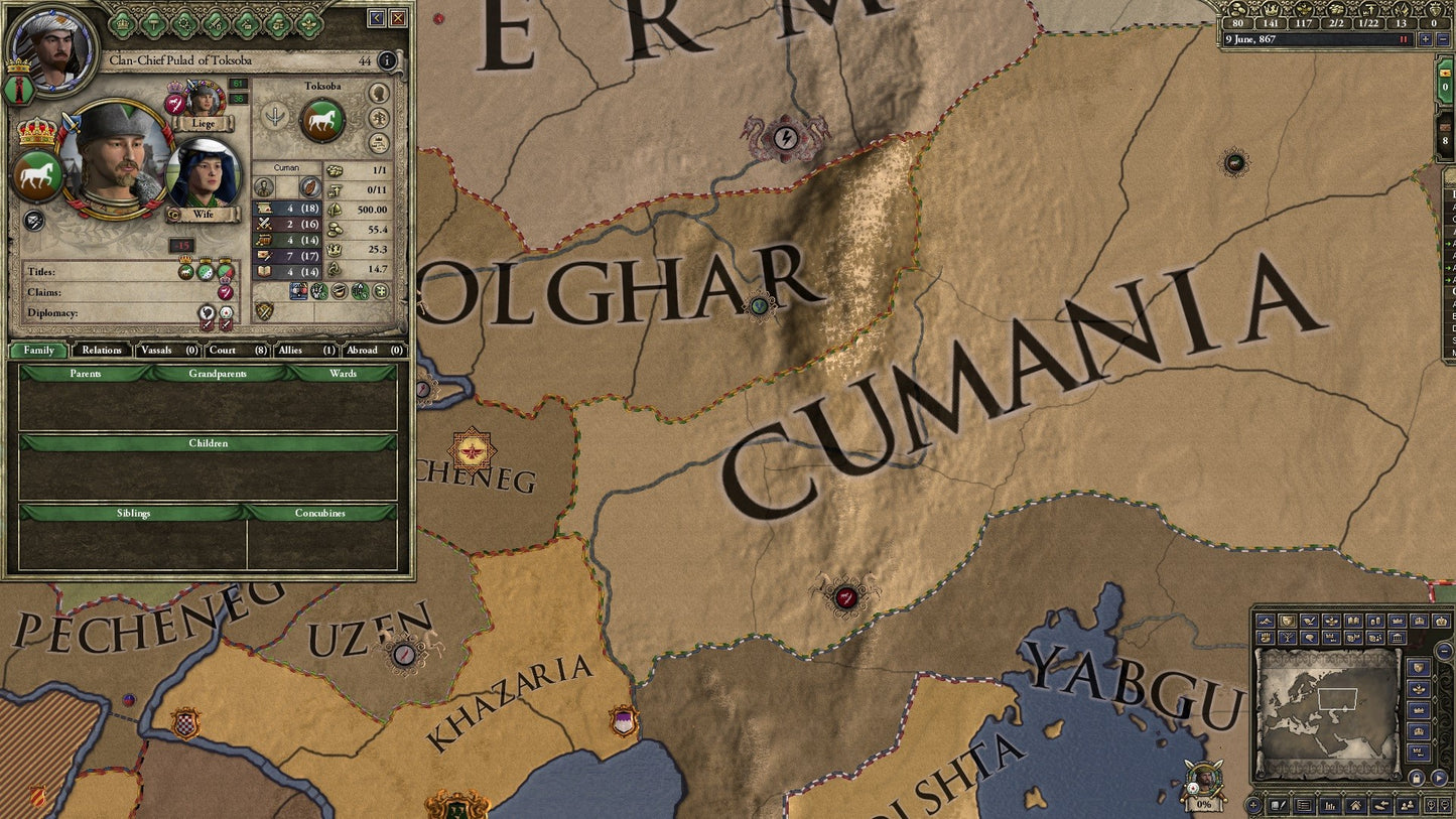 (Removed) Crusader Kings II: Horse Lords - Expansion Steam Key Global