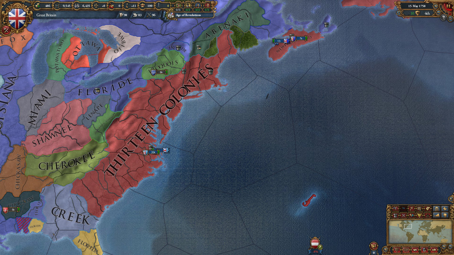 (Removed) Europa Universalis IV Steam Key Global