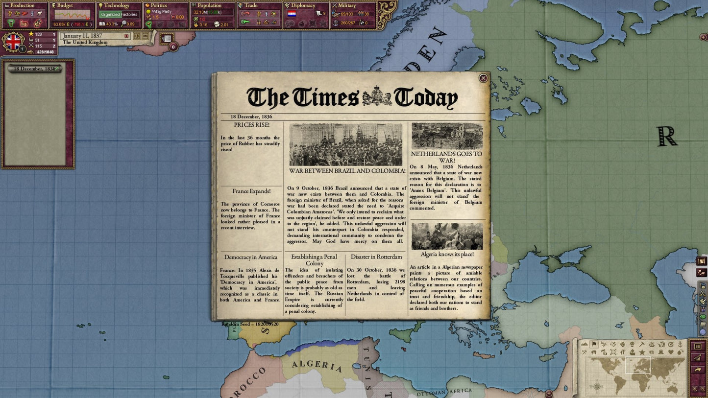 Victoria II : Heart of Darkness Steam Key Global