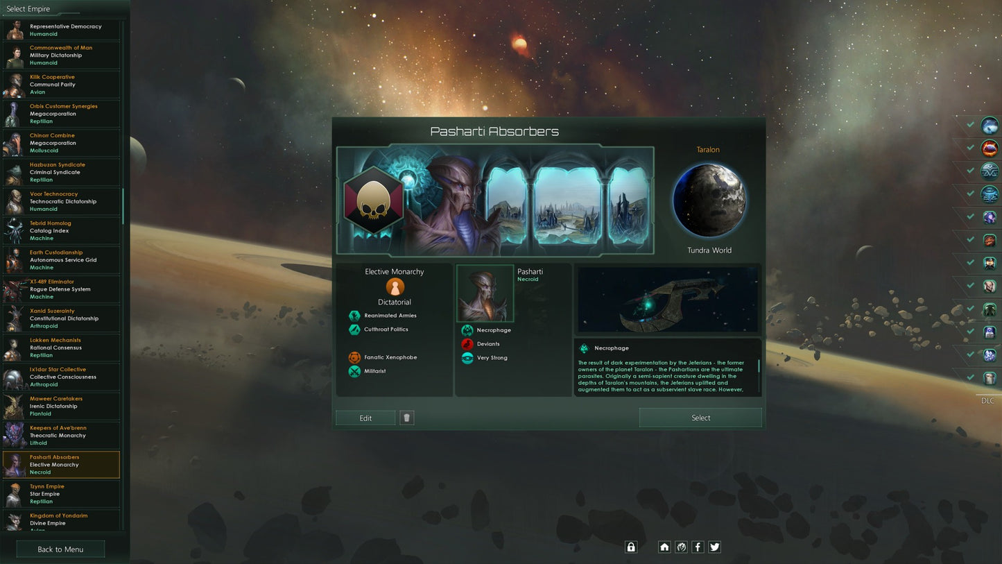 (Removed) Stellaris: Necroids Species Pack Steam Key Global