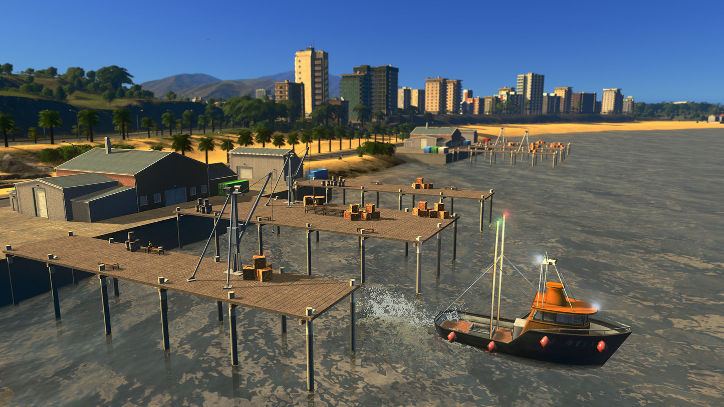 (Removed) Cities: Skylines - Sunset Harbor Steam Key Global