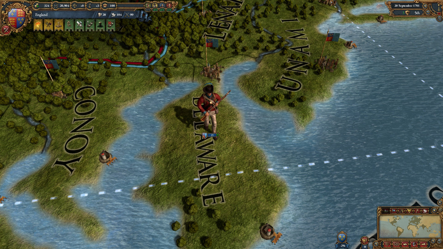 (Removed) Europa Universalis IV: Colonial British and French Unit Pack Steam Key Global
