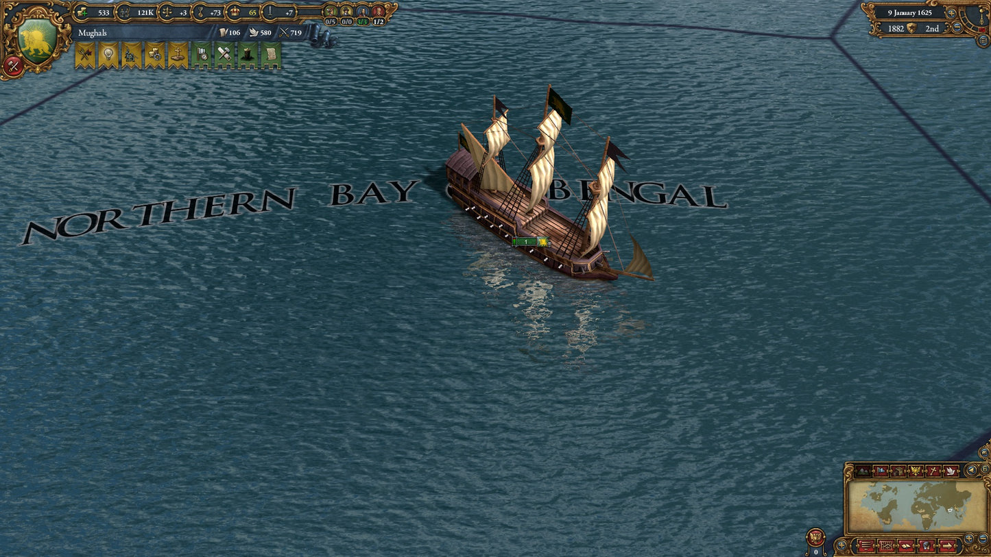 (Removed) Europa Universalis IV: Indian Ships Unit Pack Steam Key Global
