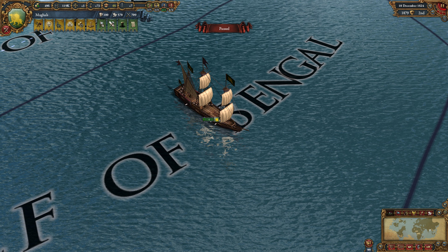 (Removed) Europa Universalis IV: Indian Ships Unit Pack Steam Key Global