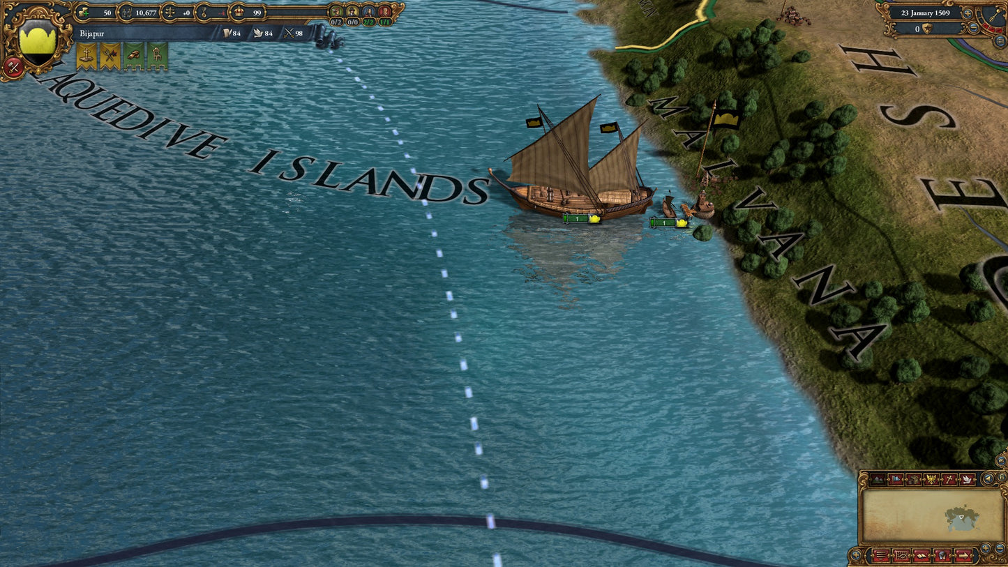 (Removed) Europa Universalis IV: Indian Ships Unit Pack Steam Key Global