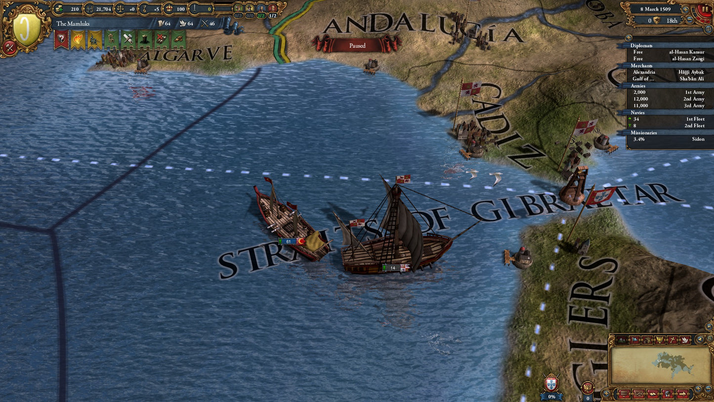 (Removed) Europa Universalis IV: Muslim Ships Unit Pack Steam Key Global