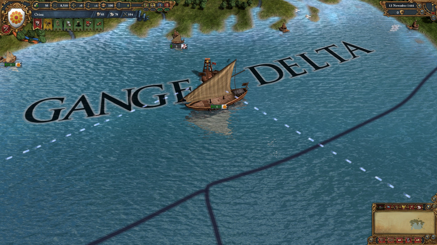 (Removed) Europa Universalis IV: Indian Ships Unit Pack Steam Key Global