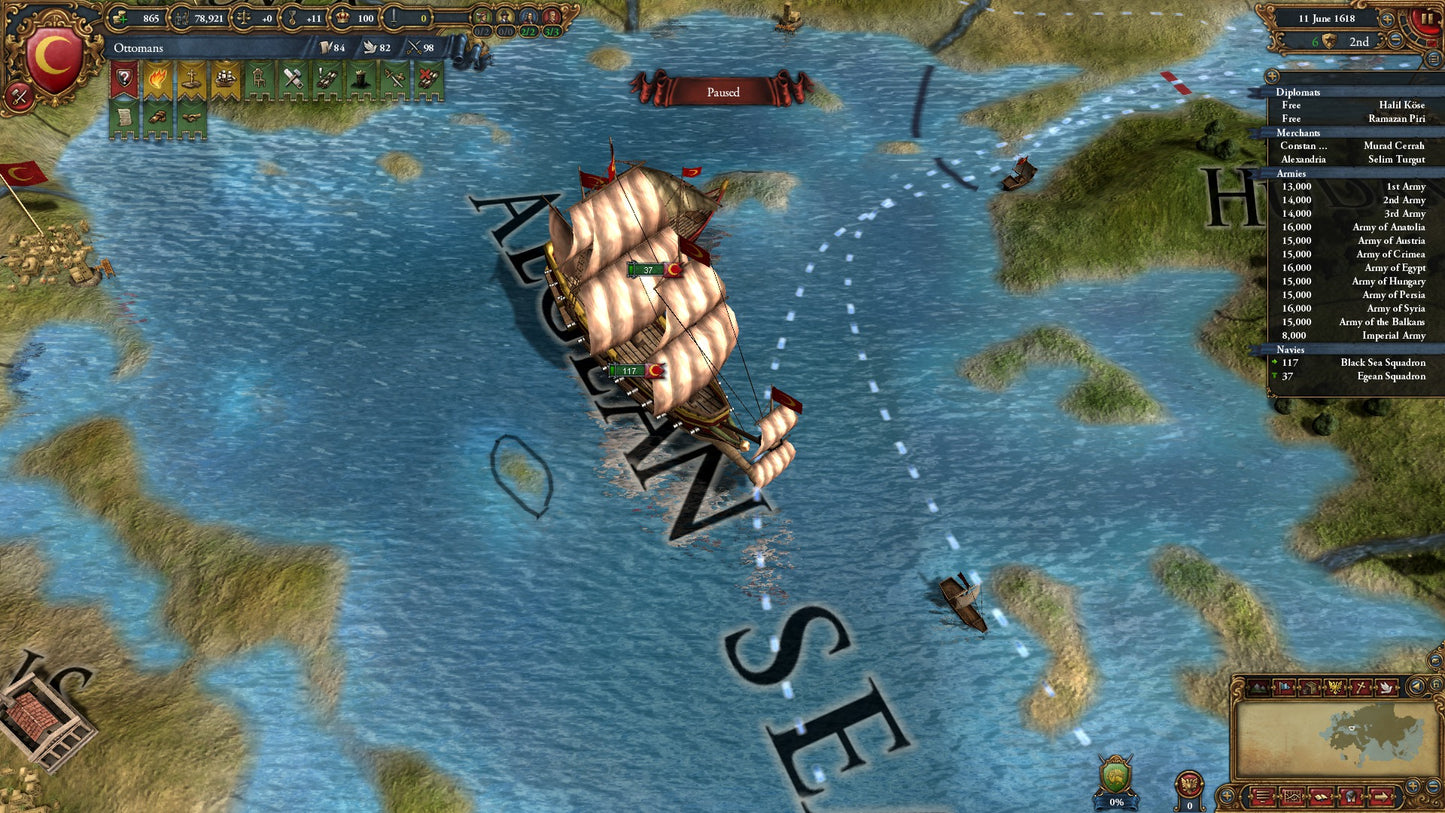 (Removed) Europa Universalis IV: Muslim Ships Unit Pack Steam Key Global