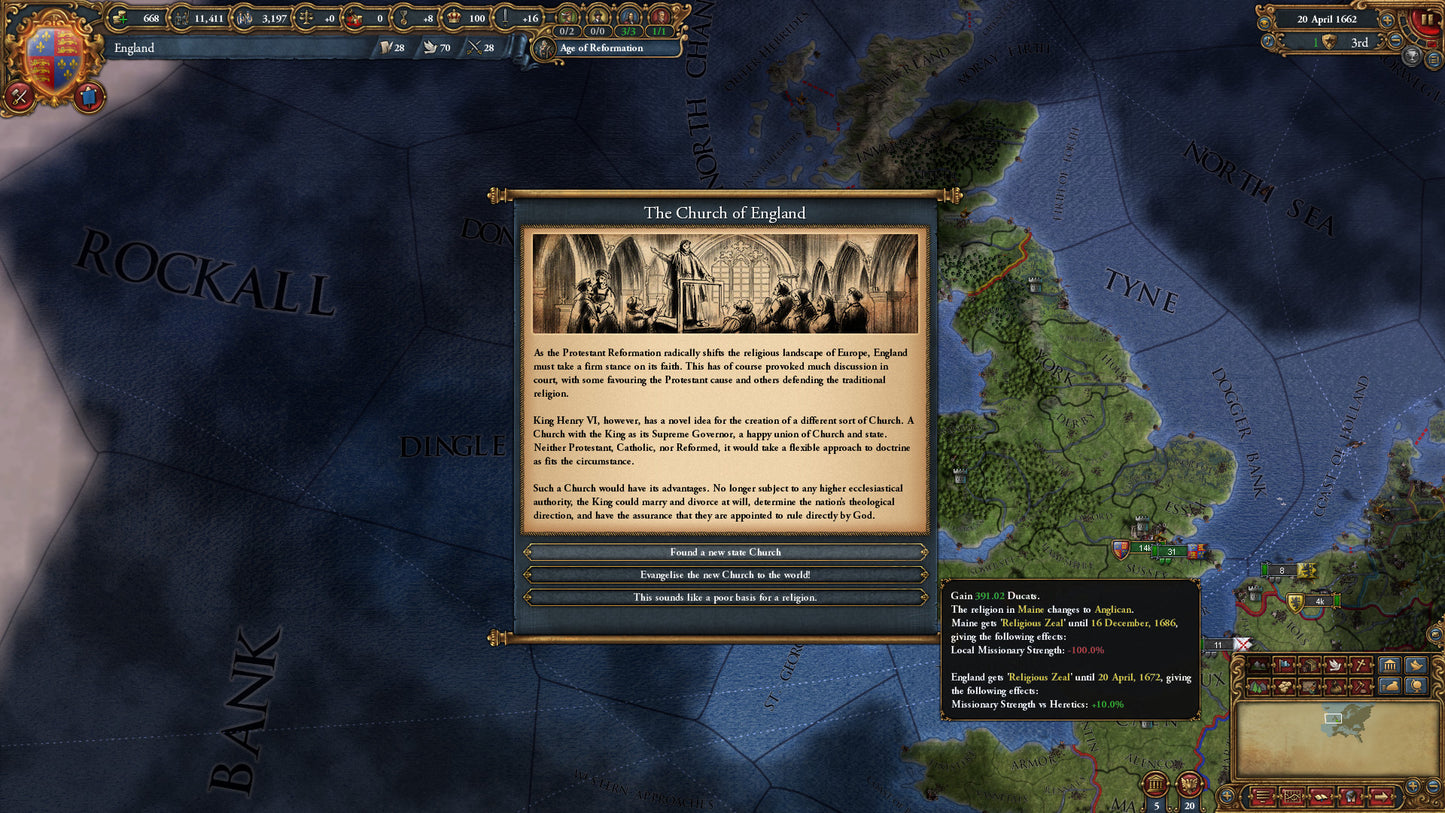 (Removed) Europa Universalis IV: Rule Britannia Steam Key Global