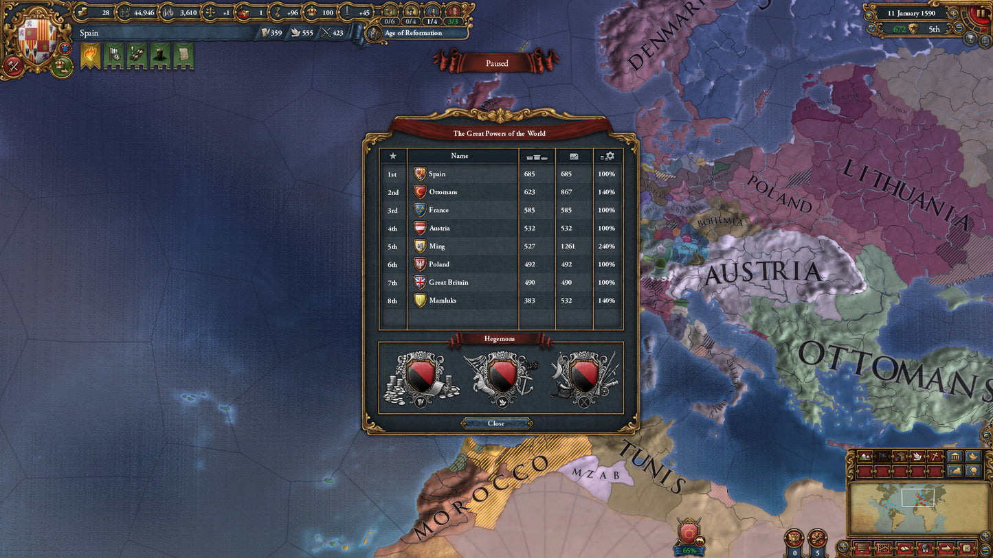 (Removed) Europa Universalis IV: Emperor Steam Key Global