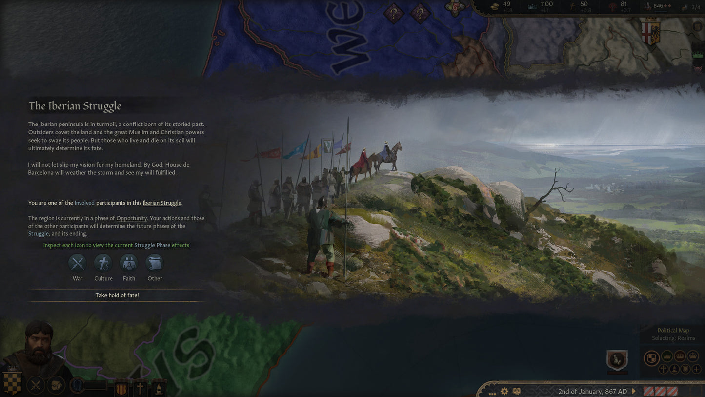 Crusader Kings III: Fate of Iberia Steam Key Global