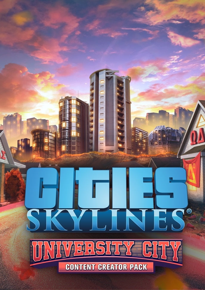 (Removed) Cities: Skylines - Content Creator Pack: University City Steam Key Global