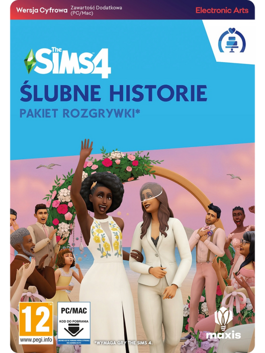 (Removed) The Sims 4: My Wedding Stories EA App Key