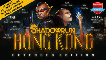 Shadowrun: Hong Kong - Extended Edition Steam Key Global