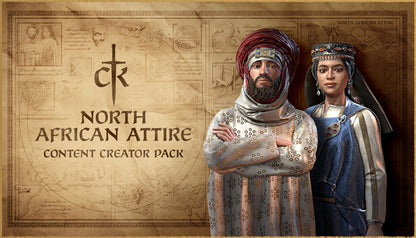 Crusader Kings III Content Creator Pack: North African Attire Steam Key Global