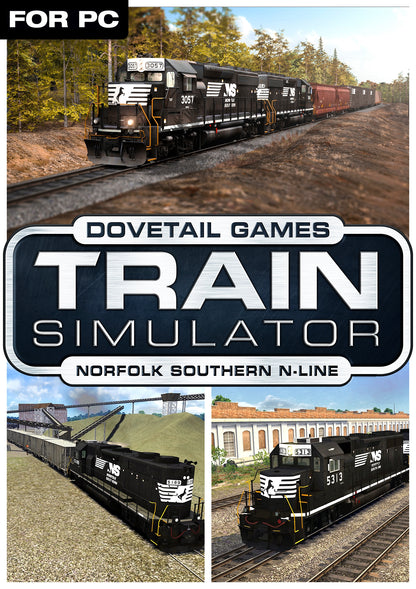 Train Simulator: Norfolk Southern N-Line Route Add-On Steam Key Global