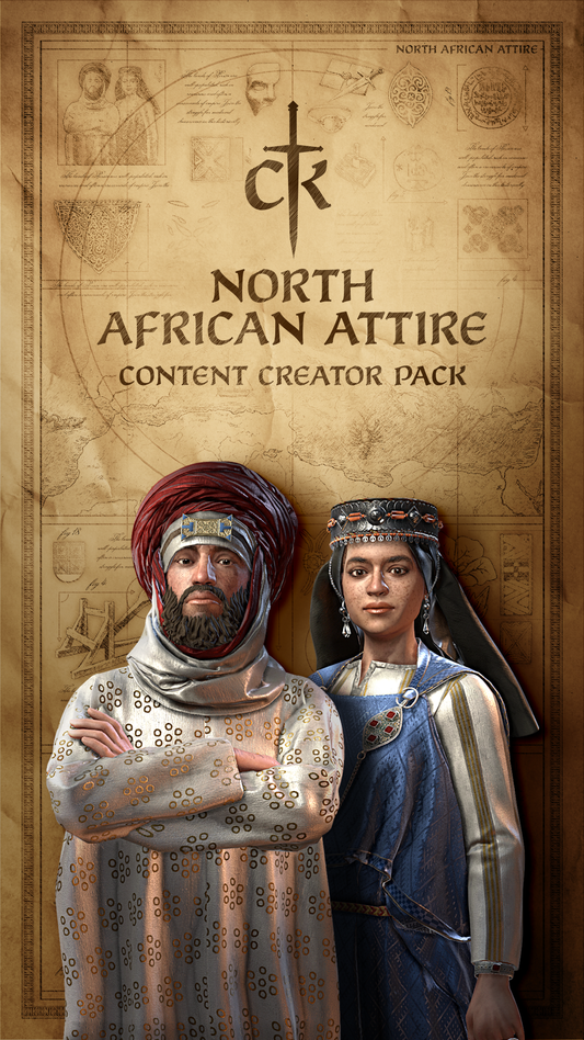 Crusader Kings III - Content Creator Pack: North African Attire Steam Key Global