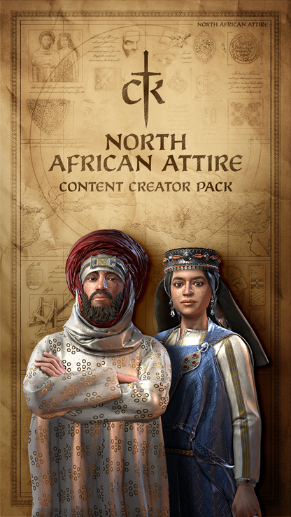 Crusader Kings III - Content Creator Pack: North African Attire Steam Key Global