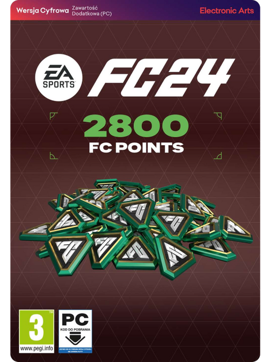 (Removed) EA SPORTS FC 24 - FC POINTS 2800 EA App Key