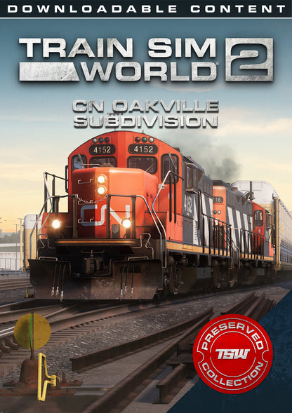 Train Sim World® 2: Canadian National Oakville Subdivision: Hamilton - Oakville Route Add-On Steam Key Global