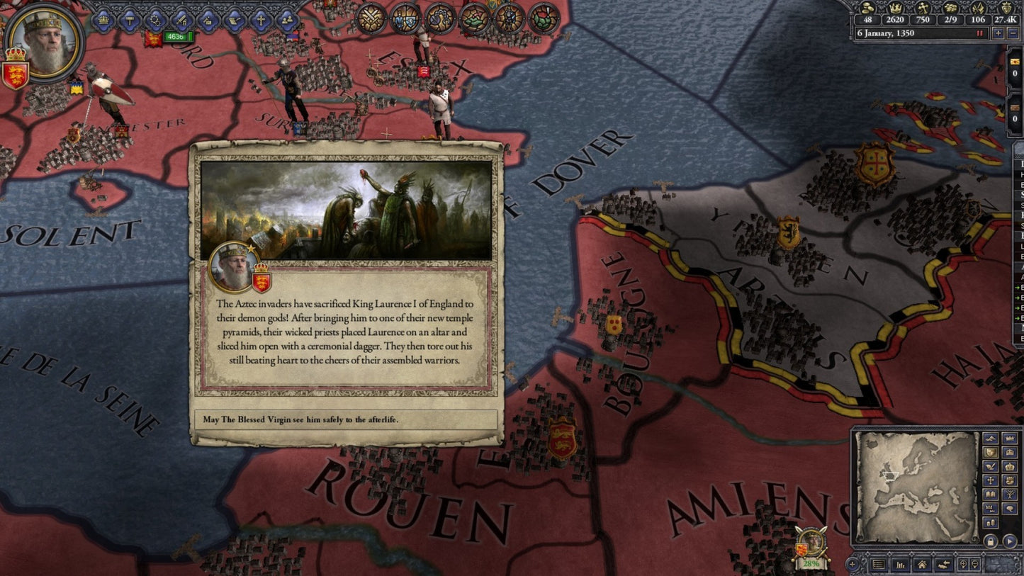 Crusader Kings II: Sunset Invasion Steam Key Global