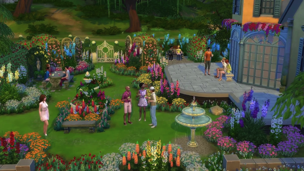 (Removed) The Sims 4: Romantic Garden Stuff EA App Key