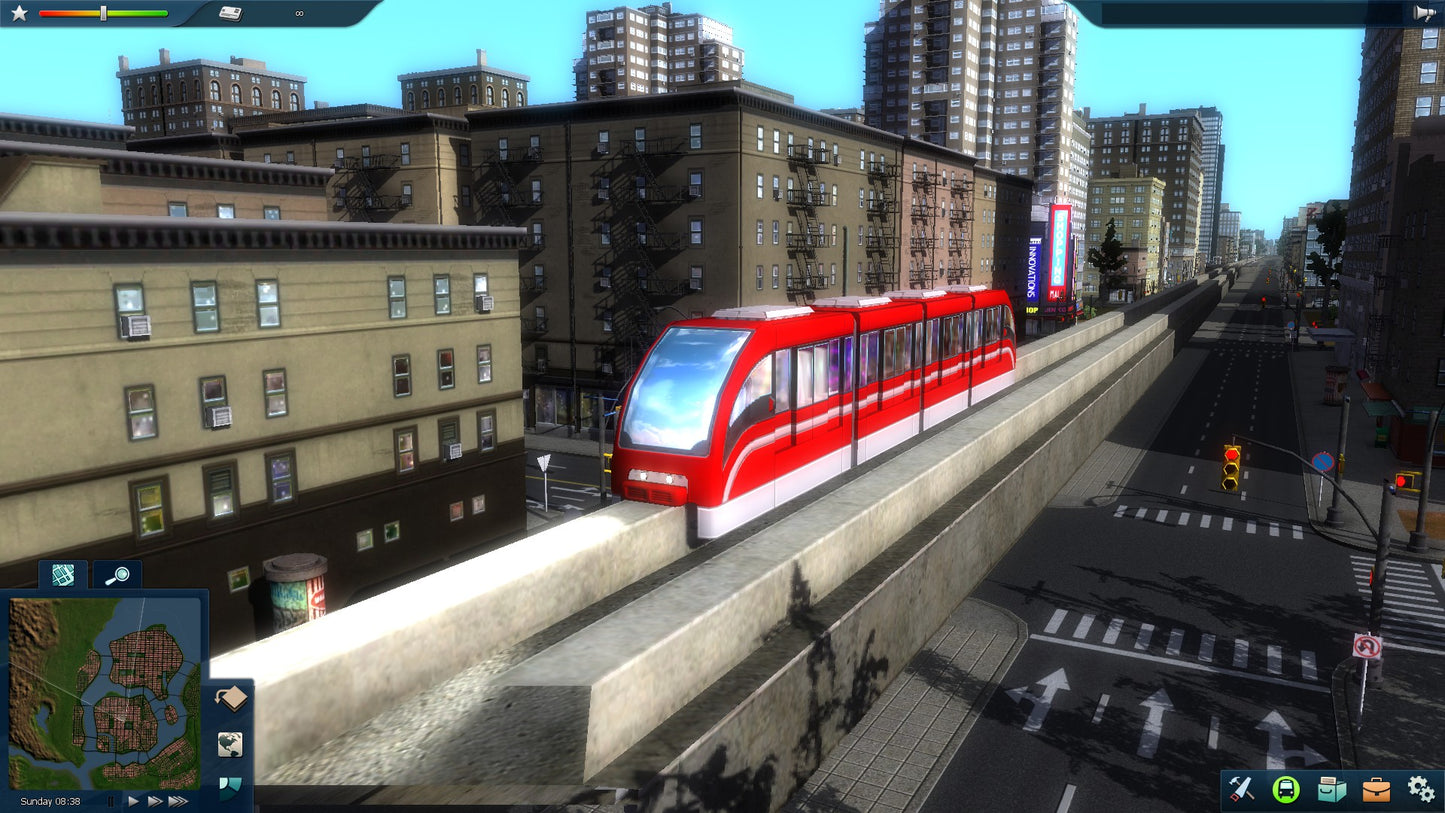 Cities in Motion 2: Marvellous Monorails Steam Key Global