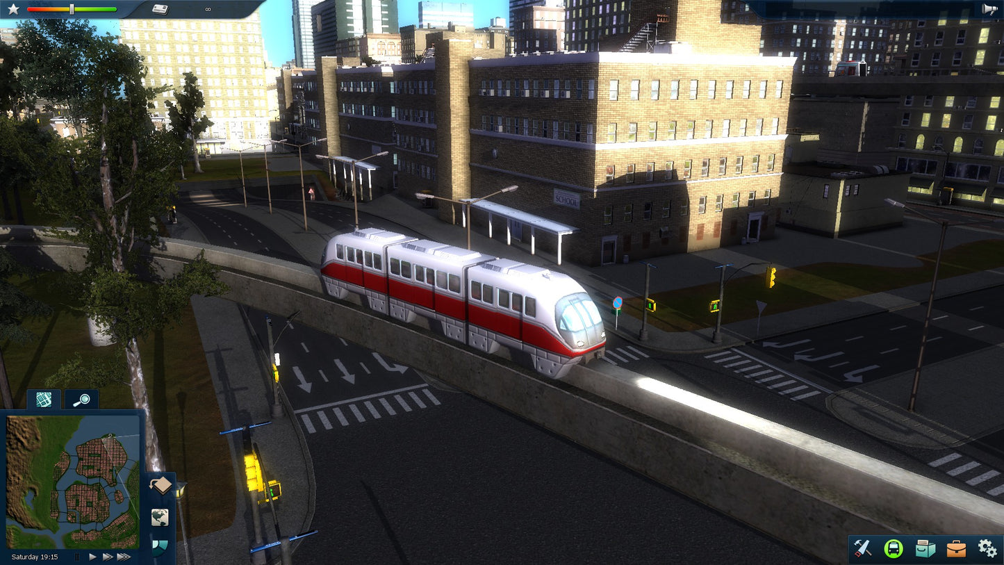 Cities in Motion 2: Marvellous Monorails Steam Key Global