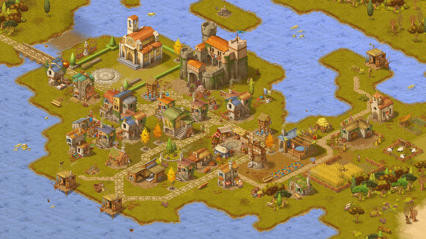 Townsmen - A Kingdom Rebuilt: The Seaside Empire Steam Key Global