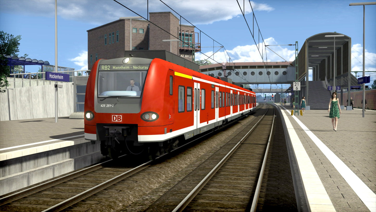 Train Simulator: The Rhine Railway: Mannheim - Karlsruhe Route Add-On Steam Key Global