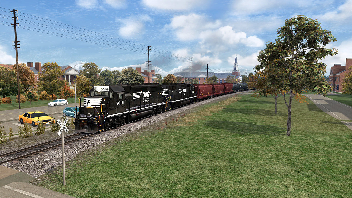 Train Simulator: Norfolk Southern N-Line Route Add-On Steam Key Global