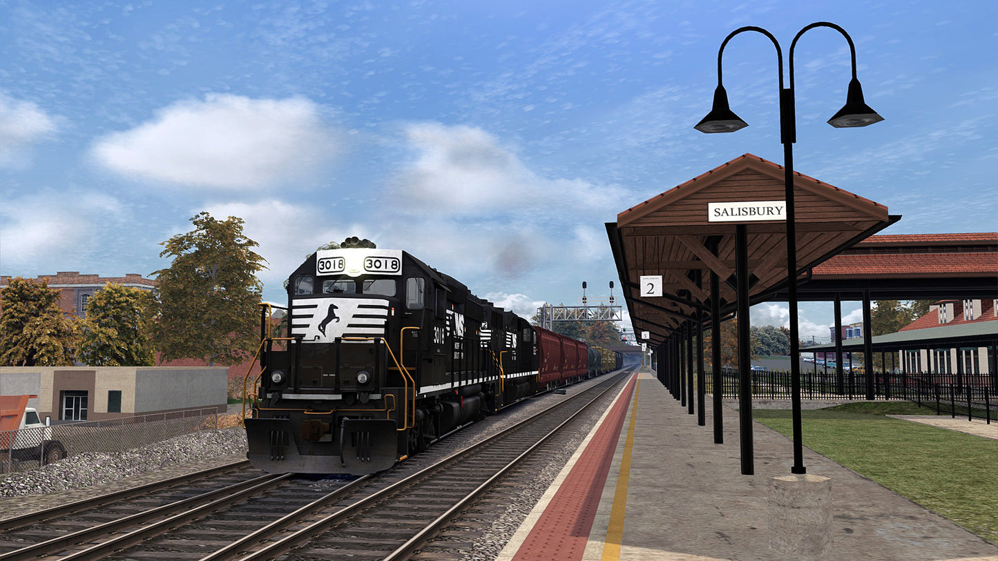 Train Simulator: Norfolk Southern N-Line Route Add-On Steam Key Global