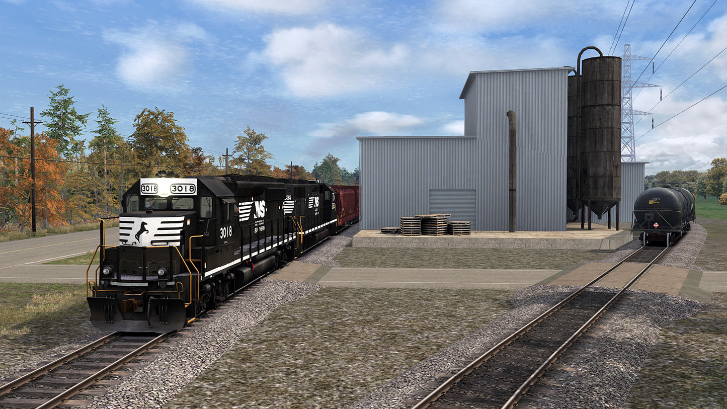 Train Simulator: Norfolk Southern N-Line Route Add-On Steam Key Global